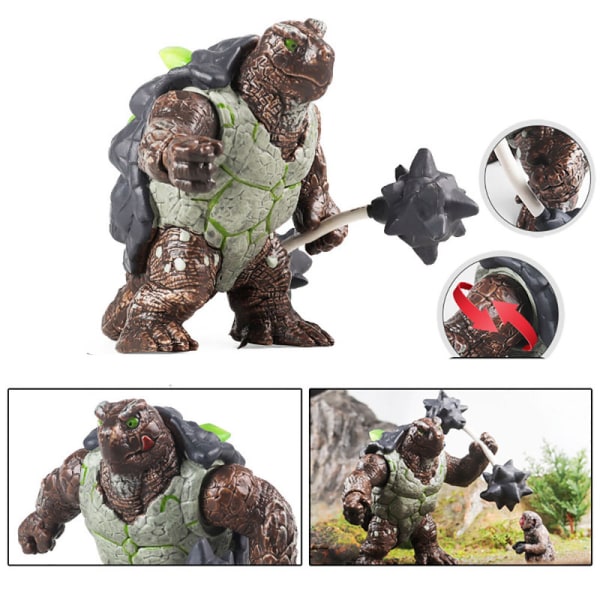 Cool Western Monster Model Show your enormous power 11*13*13cm