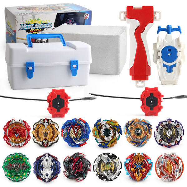 Battling Top Burst Gyro Toy Set 12 Spinning Tops 2#