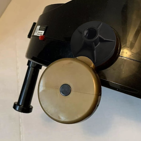 2 st stickmaskinadapter med sexkantsstålbit för borr svart