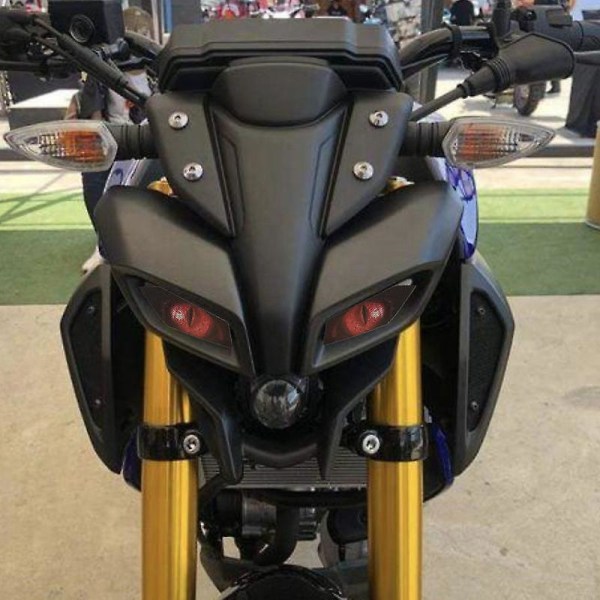 Motorsykkel frontlys beskyttelsesklistremerke Yamaha Mt-09 2017 04