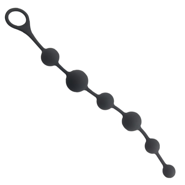 Silikon Analperler Butt Plugs med Perler Sexleketøy for