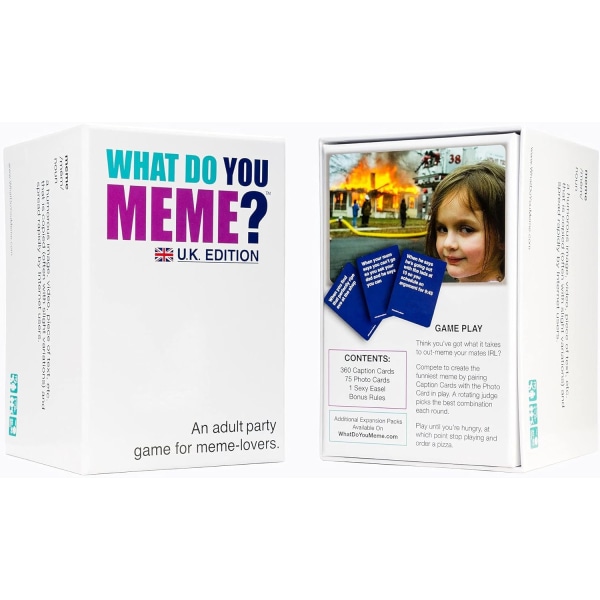 WHAT DO YOU MEME? Core Game - Hauska aikuisten juhlapeli meemien ystäville