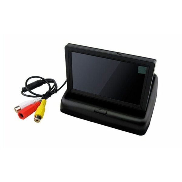 4,3 tommer bilskærm LCD foldeskærm（1 stk.）