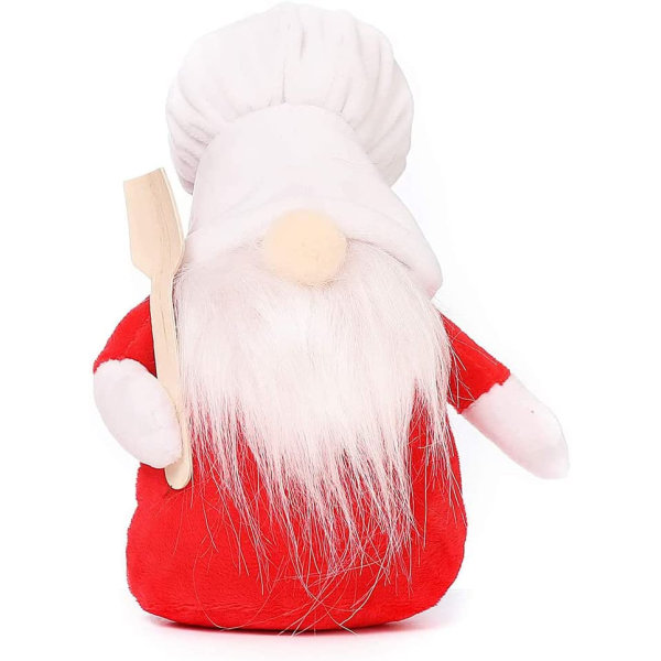 Chef Gnome Håndlavet svensk julenissedekoration 2#