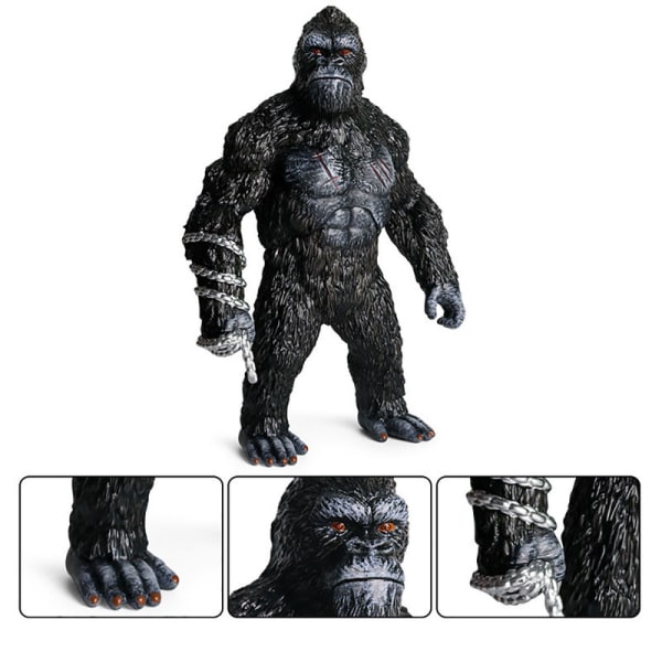 Majestic King of the Apes Large King Kong malli keräilijäfaneille 31*21*9cm
