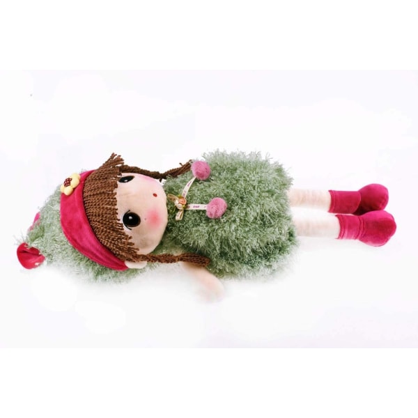 Kawaii 15,7 tum plyschflicka leksak docka (grön)