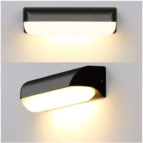20W LED-ulkoseinävalaisin, vedenpitävä, 26,2 x 9,8 x 5,9 cm, A