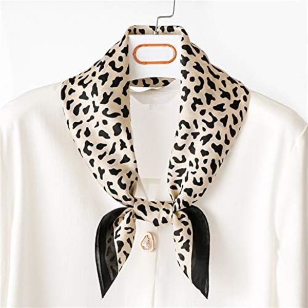 Damscarf Faux Silkescarf Silkescarf Blomma Bandana Halscarf 1 Fashion Collocation 70 x 70 cm