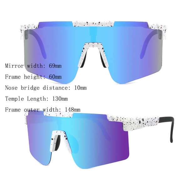 Polariserte solbriller, UV-beskyttelse, 1 pakke