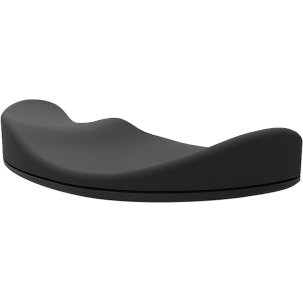 Musmatta handledsstöd Ergonomiskt silikon handledsstöd för mus Svart