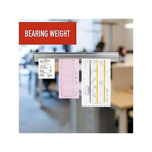 Bestillingsholder, vægmonterede bestillingspuder til kvitteringsholder 50 cm