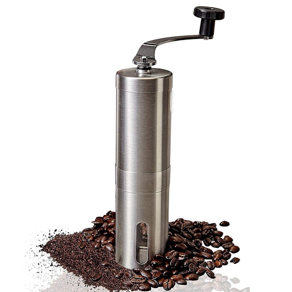 Hemman Bärbar Rostfritt Stål Kaffeböna Kvarn Handkvarn
