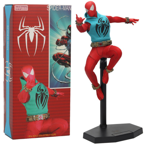 30 cm Spiderman Marvel PVC Decorations Täydellinen power ilmentymä