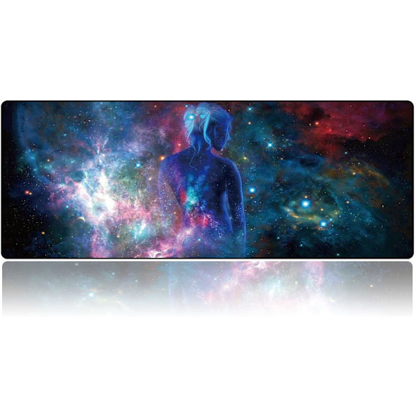 Musematte XL-størrelse - for mus og spill - for skrivebord 80 x 30 cm