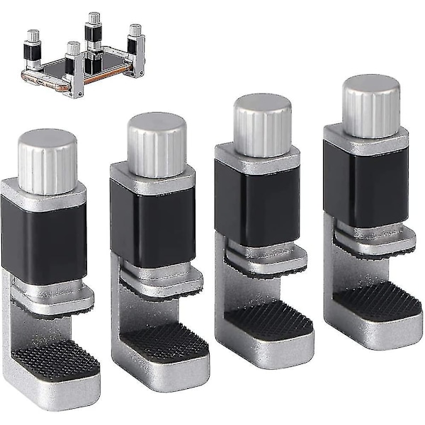 4 st/set Justerbar Metallklämma Fästklämma Limklämma Fästklämma LCD-Skärm Reparationsverktyg För Smartphone, Dator, Laptop, Surfplatta, E-bok