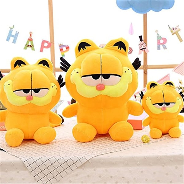 Söta Garfield-kuddar Gul katt Cartoon-figurer (35 cm, 1 st)