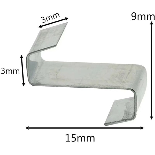 Glaserings drivhus klemme, Glas klemmer til drivhus glasering [HONGDE]