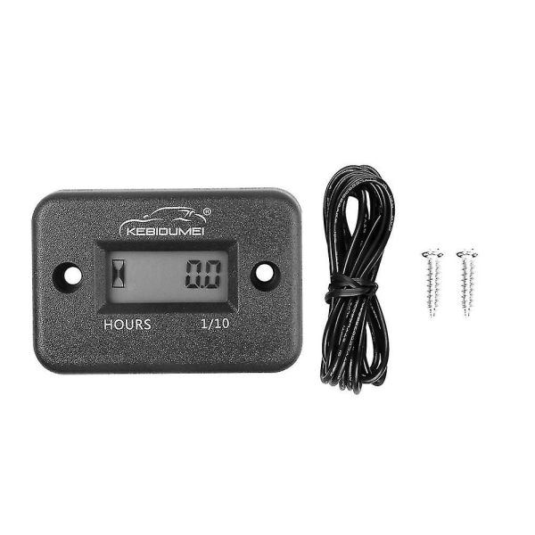 Digital timerteller LCD-skjerm Varvtallteller Gnistmotor Timer