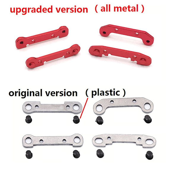 Front&rear Swing Arm Kit Shaft Sleeve For Wltoys 144001 124019