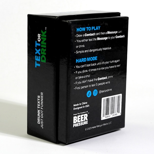 Beer Pressure kortspil til fester og spilaftener. Den perfekte gave til festen