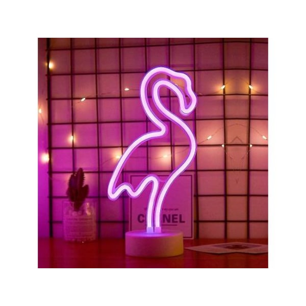 Led Flamingo neonlysskilt neonskilt