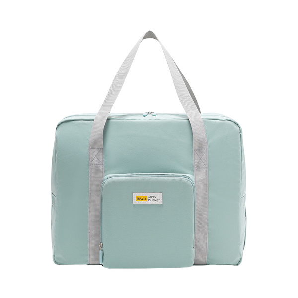 Foldbar rejsetaske, Tote taske, håndbagage (grøn)