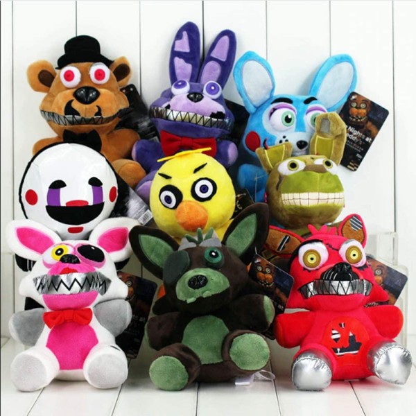 5 netter Freddy's Plush Funko Plush - Kosedyrleke