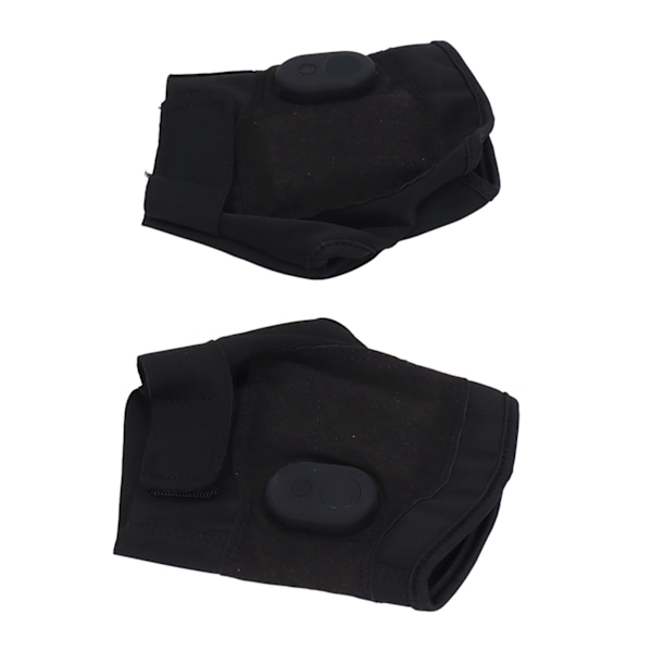 Oppvarmede Hansker USB 5V 5W Tre Nivå Justering Display Design Halv Finger Elektriske Oppvarmede Hansker for Utendørsarbeid