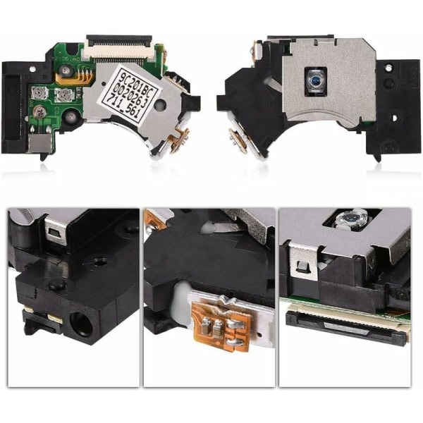 Laserlinse PVR-802W Laserhode Reparasjonssett for Sony Playstation 2 PS2