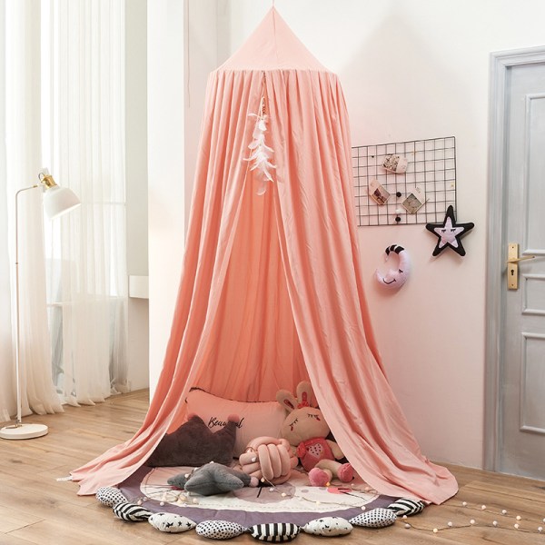 Barnöverkast runt sovrummet dekoration Hudvänlig bomull 2,5 m (E)