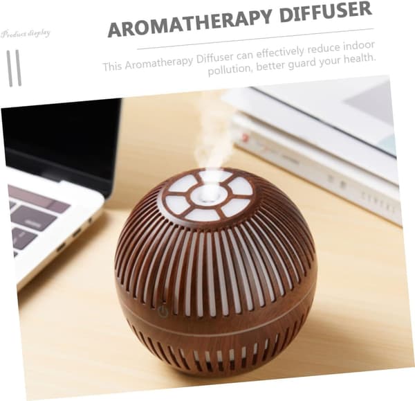 Set Aromaterapi-diffusorer Kontorsdiffusor Luftfuktare Vår Diffusor Liten