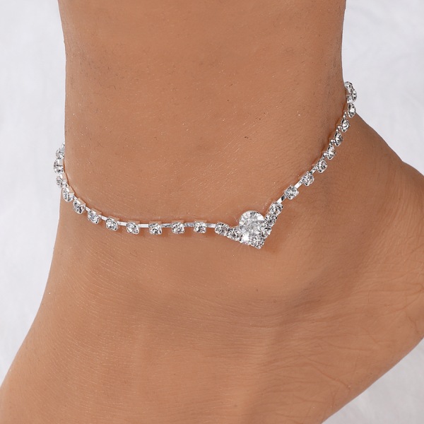 Silveranklet för kvinnor