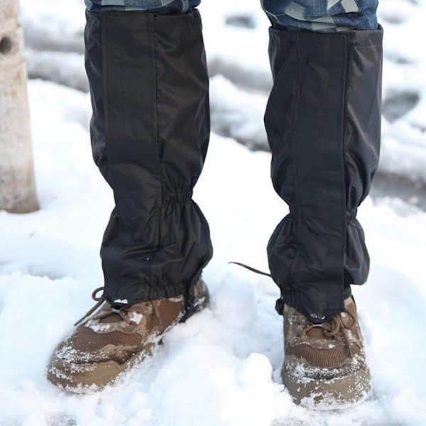 1 par utomhus gaiters vattentäta justerbara gaiter skor