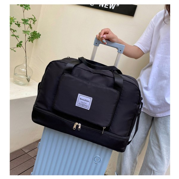 Vikbar resväska för korta avstånd, fitness med stor kapacitet