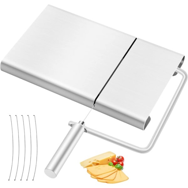 Stainless steel cheese slicer, cheese slicer