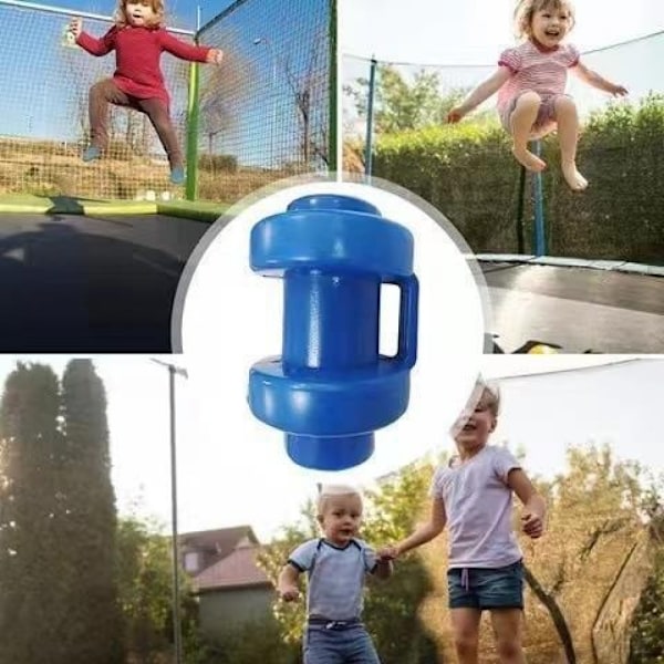 8 st Trampolinlock 25 mm, Trampolinändlock för Fästning av Säkerhetsnät