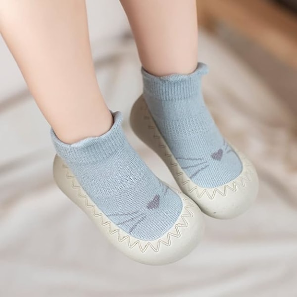 13-13,5 cm, strumpor för toddler Söt Baby First Walking Skor Soft S