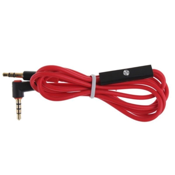 3,5 mm Han/Han Stereo Aux-kabel - Vinklad