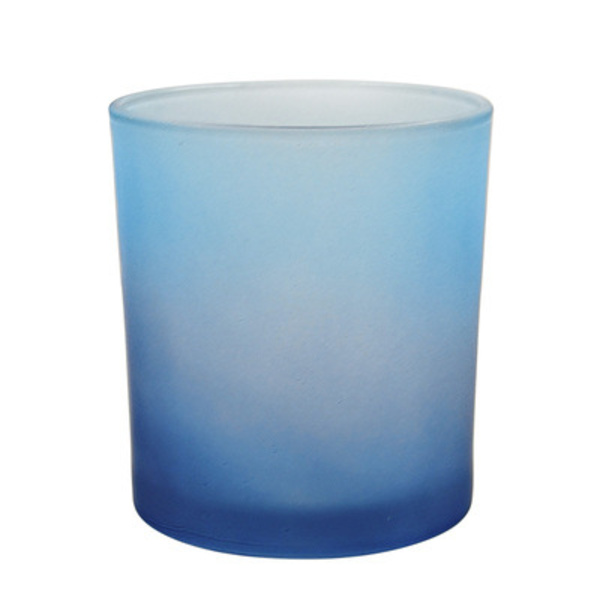 Glasljusstake vas pennhållare glasgradient lamphållare
