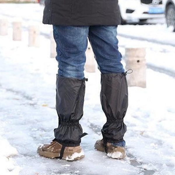 1 par utomhus gaiters vattentäta justerbara gaiter skor