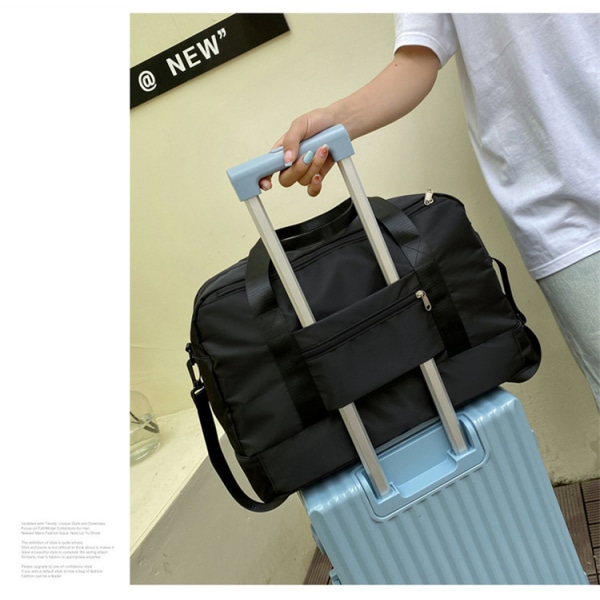Vikbar resväska för korta avstånd, fitness med stor kapacitet