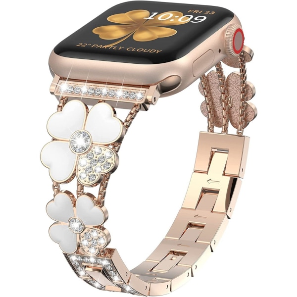 Smartwatch-rem kompatibel med Apple Watch rem 38mm-45mm, för iWatch 76SE54321