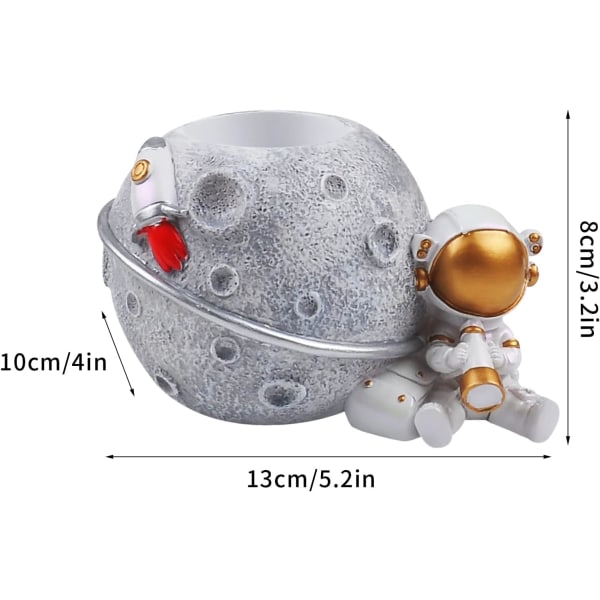 Trendig pojke pennhållare för barn Astronaut Pen Organizer Fai