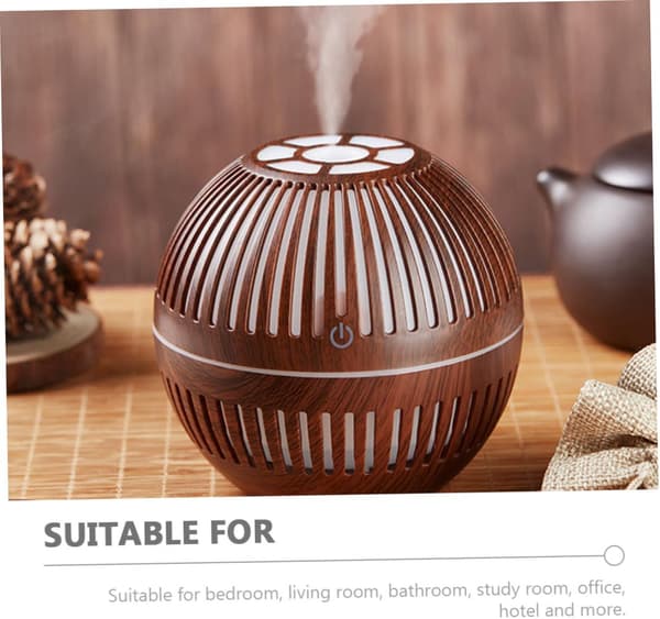 Set Aromaterapi-diffusorer Kontorsdiffusor Luftfuktare Vår Diffusor Liten
