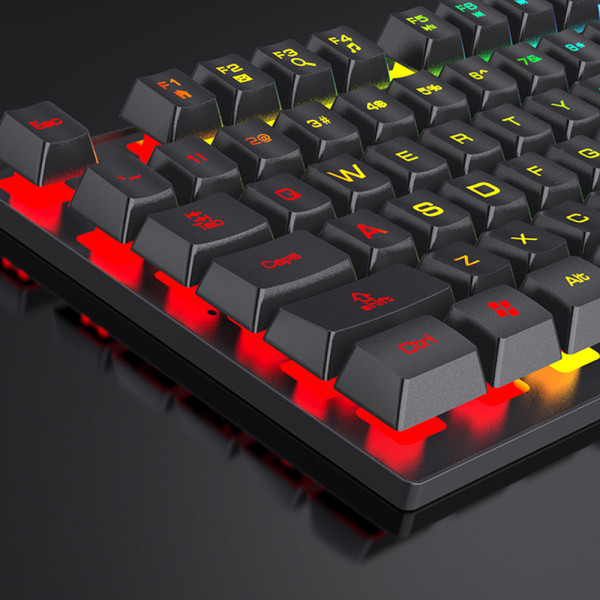 Trådbunden Speltangentbord, LED-Bakgrundsbelyst Trådbunden Mekanisk Speltangentbord
