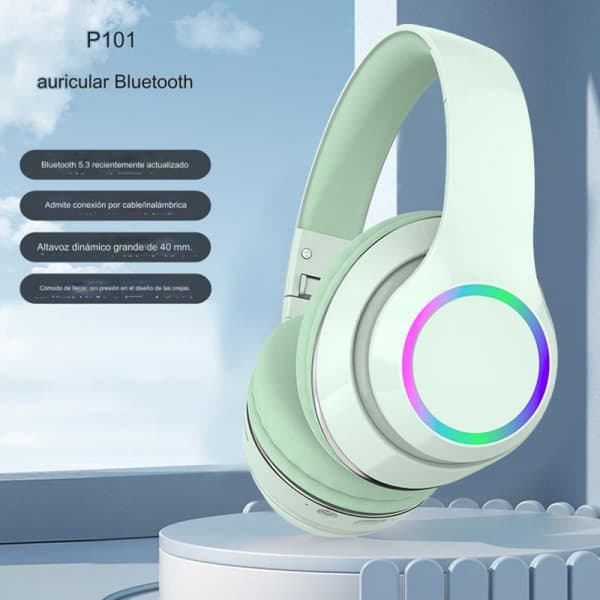 HIFI brusreducering Trådlösa Bluetooth hörlurar, långt batteri