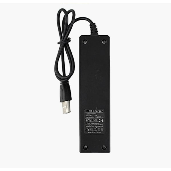 Universal LED Batteriladdare 21700 Batteriladdare 2 Fack för 22670 22650 21700 20650 18650