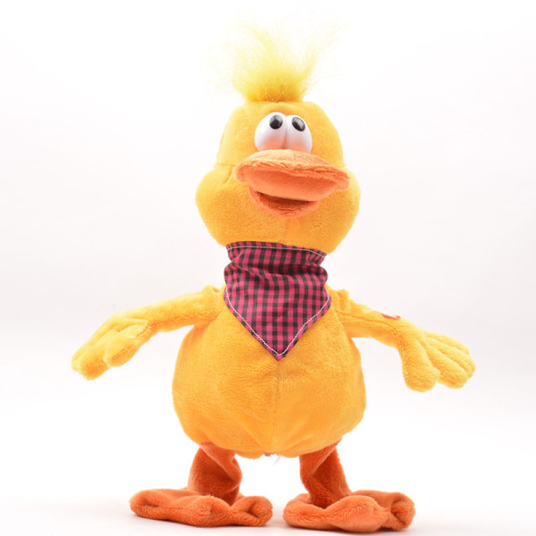 Allt gosig leksak Dansande och Pratande Anka (plyschleksak, sjungande Anka)