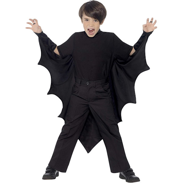 Vampyrfladdermusvingar (130 cm), svarta, Halloween-utklädningskläder för barn, tillbehör för barnkläder