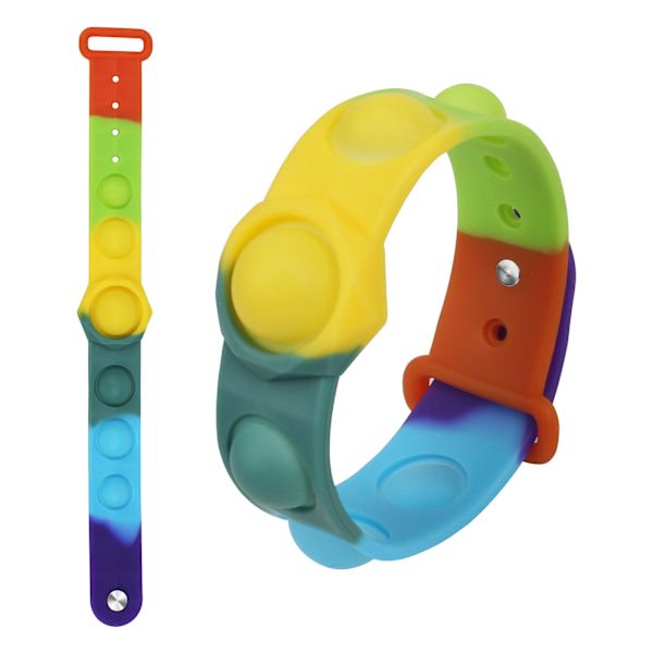 Stressavlastande handledsband Fidget leksaker Bärbar enkel sensorisk Fidge